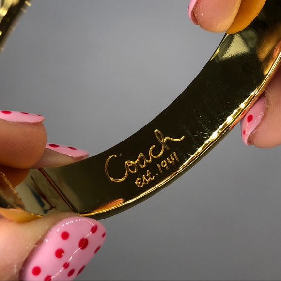 ✨SOLD✨ COACH Multicolour Stone Bangle - Picture 4 of 7